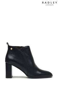Radley London Tulip Street Curve Black Boots (919121) | $216