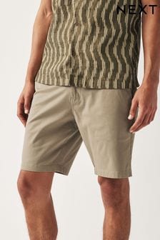 Stone Loose Fit Stretch Chinos Shorts (919385) | OMR8