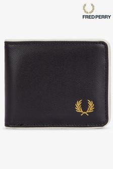 Fred Perry Black Pu Billfold Wallet (920236) | 57 €