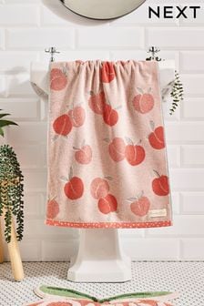 Orange Peach 100% Cotton Towel (920406) | 44 SAR - 100 SAR