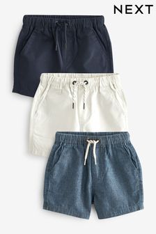 Pull On Shorts 3 Pack (3mths-7yrs)