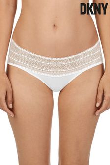 DKNY White Table Tops Lace Bikini Briefs (920469) | ₪ 88