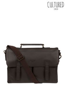 Cultured London Mast Leather Work Bag (921449) | €135