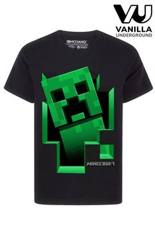 Vanilla Underground Black Minecraft Gaming T-Shirt (922147) | KRW29,900