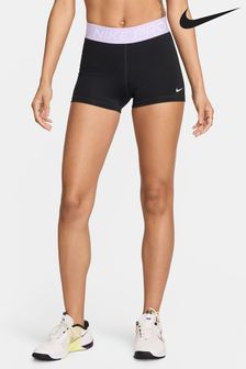 Schwarz/Violett - Nike Pro 365 3" Shorts (922629) | 44 €