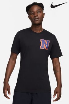 Črna - Športna majica s kratkimi rokavi Nike Sportswear (923350) | €43