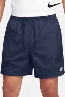 Bleu marine - Short Nike Club fluide tissé (923625) | €45