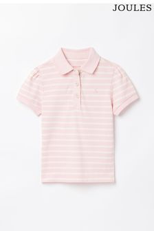 Pink - Joules Morgan Pique Cotton Polo Shirt (923653) | kr310 - kr350