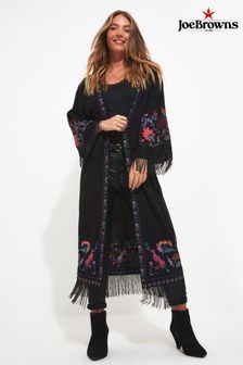 Joe Browns Black Exquisite Embroidered Kimono (923690) | €54