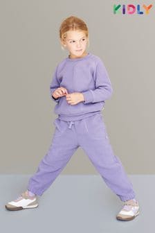 Morado - Pantalones de chándal polares de Kidly (924497) | 28 €
