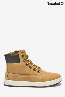 Timberland® Tan Nubuck Davis Square 6 Inch Boots (924845) | $99 - $107