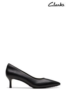 Women s Clarks Shoes Clarks Leather Ballerina Court Shoes Next