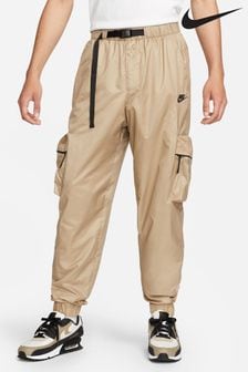 Brown - Nike tkane hlače za prosti čas s tech podlogo (925168) | €114