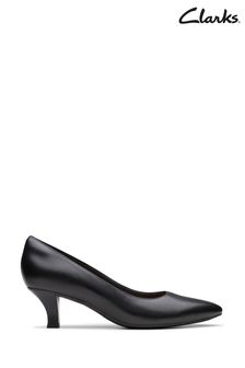 Clarks low heel court shoes top