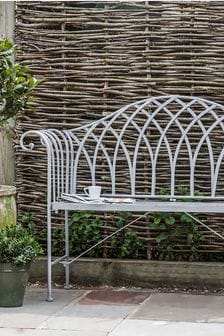 Gallery White Newry Outdoor Bench Estate (925708) | €232