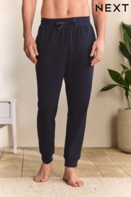 Navy Slim Cuffed Joggers Lightweight Loungewear (926311) | €19