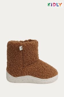 KIDLY Borg Sherpa Fleece Slipper Boots (926555) | €16