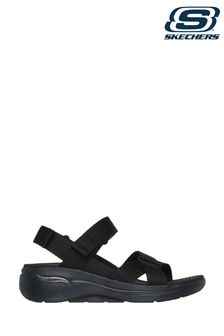 Skechers Black Go Walk Arch Fit Sandals (926760) | $151
