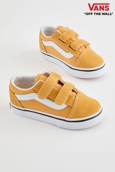 Galben - Vans Pantofi sport pentru fete bătrâni Skool (926809) | 209 LEI