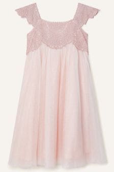Monsoon Estella Besticktes Kleid, Pink (927613) | 67 € - 75 €
