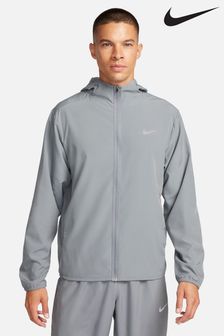 Grau - Nike Dri-fit Form Hooded Training Jacket (927735) | 92 €