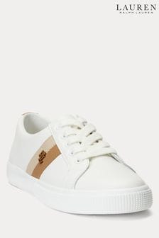 Białe buty sportowe Lauren Ralph Lauren Janson (928617) | 690 zł