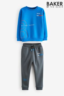 Baker by Ted Baker Blue Graphic Sweater and Joggers Set (929749) | ￥5,920 - ￥7,300