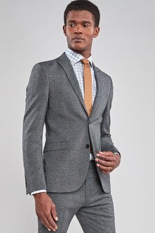 Grey Super Skinny Fit Check Suit (929836) | 18 €
