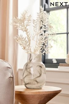 Natural Swirl Glass Vase (930181) | €31