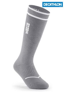 Decathlon Kids Grey Ski and Board 50 Socks (930208) | €4