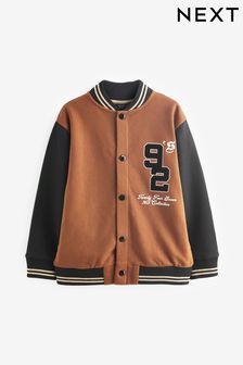 Black/Brown Baseball Bomber Jacket (3-16yrs) (930363) | €28 - €37