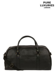 Pure Luxuries London Monty Leather Holdall (930591) | 148 €
