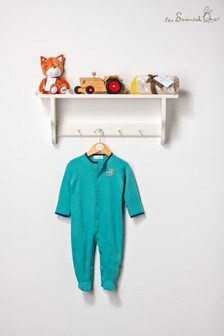 The Essential One Unisex Baby Turquoise Sleepsuit (930604) | €18.50