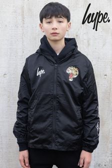 Hype X Ed Hardy Kids Black Tiger Puffer Jacket (930657) | $80