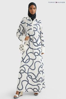 Tommy Hilfiger Long White Polo Dress (930747) | €169