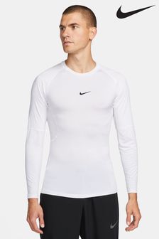 Nike White Pro Dri-FIT Long-Sleeve Top (930883) | €24