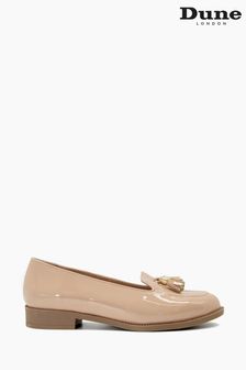 Dune London Global Almond Tassel Black Loafers (931341) | 107 €