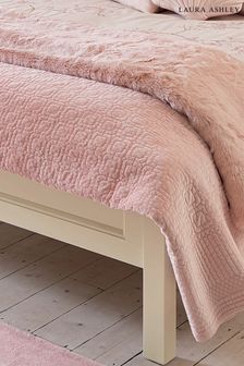 Laura Ashley Blush Pink Carrie Bedspread (931350) | LEI 1,313