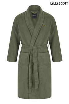 Lyle & Scott Green Lucas Bathrobe (931476) | $187