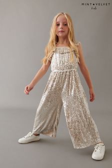 Mint Velvet Natural Sequin Jumpsuit (931990) | 421 SAR - 459 SAR