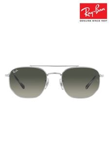 Srebrne okulary przeciwsłoneczne Ray-Ban (932438) | 920 zł