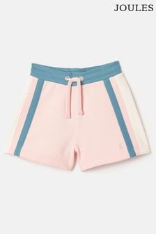 Joules Pippa Pink Colour Block Jersey Shorts (932884) | €24 - €27