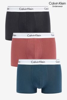 Calvin Klein Black Modern Cotton Stretch Trunks 3 Pack (933624) | €58