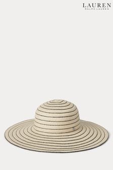 Lauren Ralph Lauren Chapeau de soleil à rayures naturelles (934870) | €105