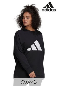 adidas Curve Future Icon 3 Bar Longline Sweatshirt (935960) | 58 €