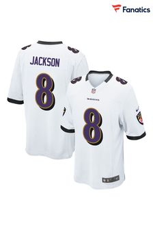 Nike White NFL Baltimore Ravens Road Game Jersey - Lamar Jackson Youth (936187) | €102