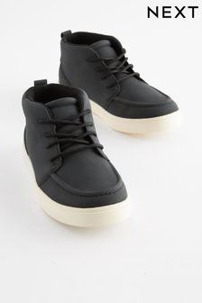 Black Standard Fit (F) Smart Lace-Up Boots (936196) | kr410 - kr516