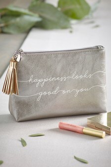 Trousse à maquillage avec pampille