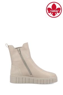 Rieker Womens Evolution Zipper Brown Boots (938059) | 65 €