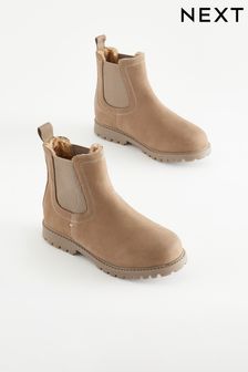 自然岩石色 - Thinsulate™ 保暖襯裡皮革雀兒喜靴 (939012) | NT$1,550 - NT$1,910
